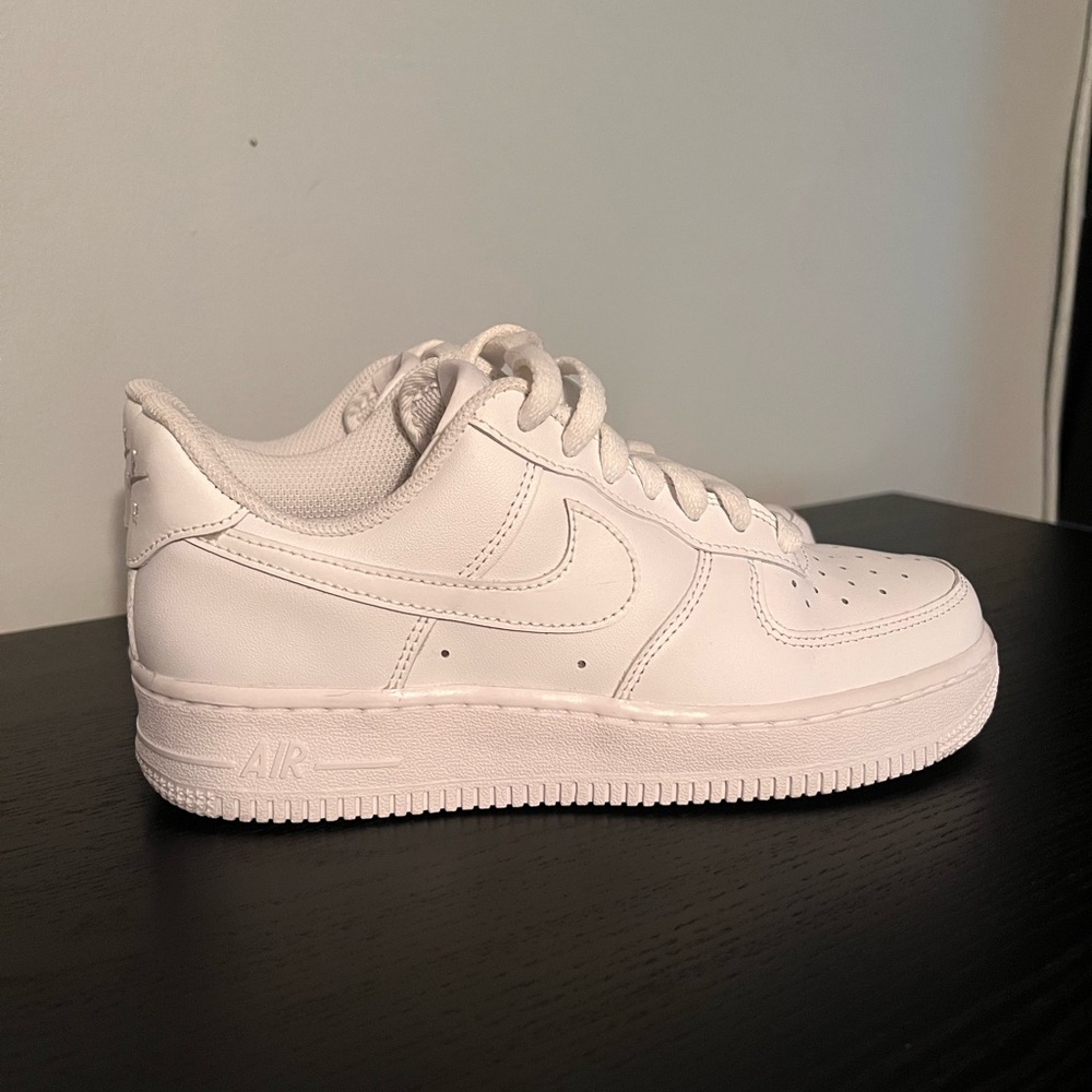 Nike Air Force 1 All-White Sneakers